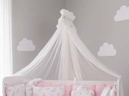Waffline Accordion Bedding Set — soft bedding in gentle colors